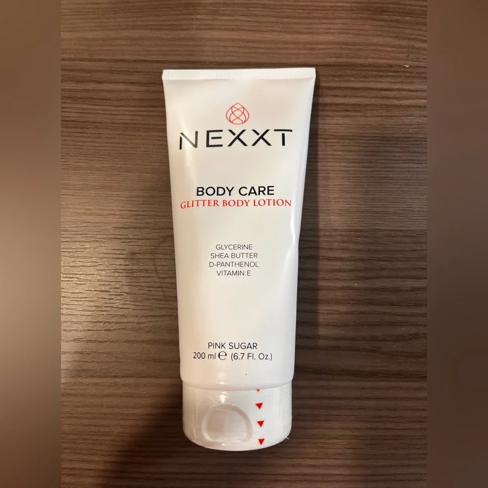 NEXXT Pink Sugar Glitter Body Lotion
